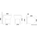 Купить Электрический туалет Tecma Saninautico (1-е поколение) 370 x 430 x 460 мм 24 В, Osculati 50.226.11 7ft.ru в интернет магазине Семь Футов