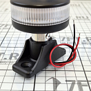 Купить Круговой огонь Anheart Marine B011184-4 70мм 12В 1,5Вт IP65 360° белый свет 4000-4500К светодиодный на стойке из чёрного пластика и нержавеющей стали 7ft.ru в интернет магазине Семь Футов