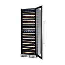 Купить Винный шкаф двухзонный с демонстрационной полкой Libhof Sommelier SOD-160 Silver 595х680х1770мм на 160 бутылок серебристый встраиваемый/отдельностоящий 7ft.ru в интернет магазине Семь Футов