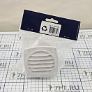 Купить Вентиляционная решётка с фланцем Talamex 78337093 92х92мм из белого АБС-пластика 7ft.ru в интернет магазине Семь Футов