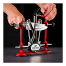 Купить Станок для заточки ножей Warthog Sharpeners 580082 V-Sharp A4 4 угла заточки 15°-20°-25°-30° стержни 325 грит корпус из красного окрашенного металла 7ft.ru в интернет магазине Семь Футов