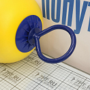 Купить Буй причальный Polyform MR30 500х240мм 5,9кг жёлтый с коротким штоком Ø12мм и вертлюгом 7ft.ru в интернет магазине Семь Футов