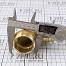 Купить Штуцер угловой 90° 1"1/2x38мм наружная резьба, Osculati 17.197.11 7ft.ru в интернет магазине Семь Футов