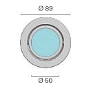 Купить Светильник светодиодный Foresti & Suardi Phoenix A 8540.C.4000 Power Led 10 - 30 В 3,6 Вт с диммером белый свет 7ft.ru в интернет магазине Семь Футов