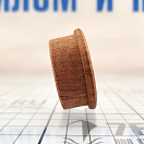 Купить Пружинная защелка из хромированной латуни с накладкой из тика, Osculati 38.641.00 7ft.ru в интернет магазине Семь Футов