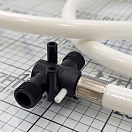 Купить Душевая лейка со встроенным смесителем WHALE Twist Ø57мм 8л/мин со шлангом 2,5 м, Osculati 15.290.13 7ft.ru в интернет магазине Семь Футов