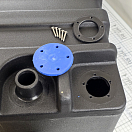 Купить Бак топливный Nuova Rade Ercole 50205 69л 800х350х300мм с прямой горловиной под шланг Ø38мм из чёрного полиэтилена 7ft.ru в интернет магазине Семь Футов