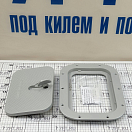 Купить Люк инспекционный водонепроницаемый темно-серый 2508 270 x 370 мм алюминиевые двери с замком 7ft.ru в интернет магазине Семь Футов
