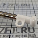 Купить Флагшток из нержавеющей стали конусный 400мм Ø14мм с основанием из нержавеющей стали, Osculati 35.390.02 7ft.ru в интернет магазине Семь Футов