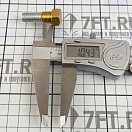 Купить Цинковый анод системы охлаждения Beta Marine 209-61840 38,7x20X9,5мм с латунной заглушкой для двигателей Beta 10-90 7ft.ru в интернет магазине Семь Футов