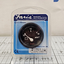 Купить Вольтметр Faria 14605 Pro Red Style 10-16В 10-180Ом Ø50,8мм (2") черный/красный для лодки/катера 7ft.ru в интернет магазине Семь Футов