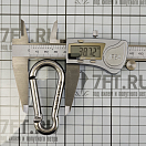 Купить Карабин GENIUS 590.08 80мм Ø8мм из нержавеющей стали AISI316 7ft.ru в интернет магазине Семь Футов