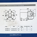 Купить Самовсасывающая автоматическая помпа Europump 12B 6A 11л/мин с 3 клапанами, Osculati 16.510.12 7ft.ru в интернет магазине Семь Футов