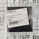 Купить Выключатель панельный одноклавишный Batsystem 10А 60x60x9мм черная матовая клавиша в черном корпусе, Osculati 14.486.11 7ft.ru в интернет магазине Семь Футов