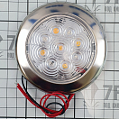 Купить Накладной LED светильник день/ночь 12В 3+0,6Вт 84/2Лм белый + красный свет, Osculati 13.179.81 7ft.ru в интернет магазине Семь Футов