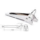 Купить Носовой фиксированный роульс со скобой Vetus Maxwell P104345 серия MaxSet для якорей серии MaxSet от 4 до 16кг из полированной нержавеющей стали AISI 316 7ft.ru в интернет магазине Семь Футов