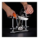 Купить Станок для заточки ножей Warthog Sharpeners 580089 V-Sharp A4 4 угла заточки 15°-20°-25°-30° стержни 325 грит корпус из серебристого окрашенного металла 7ft.ru в интернет магазине Семь Футов
