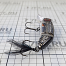 Купить Воблер SPRO Iris Underdog Jointed 100 4867-1823 100мм 26гр крючок №2 глубина погружения 0,8м цвет Roach 7ft.ru в интернет магазине Семь Футов