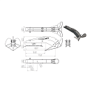 Купить Носовой роульс Vetus Maxwell P105079 серия MaxSet из полированной нержавеющей стали для якорей серии MaxSet 16кг 7ft.ru в интернет магазине Семь Футов