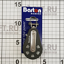 Купить Блок одношкивный опорный Barton Marine серия 2 N02131 35 мм 370 - 740 кг со скобой и проушиной 7ft.ru в интернет магазине Семь Футов