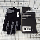 Купить Перчатки спортивные Gill Deckhand 7043XL с открытыми пальцами размер XL черные из нейлона/полиуретана 7ft.ru в интернет магазине Семь Футов