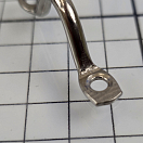 Купить Обушок Haice 73722* 44x16x4мм из полированной нержавеющей стали 316 7ft.ru в интернет магазине Семь Футов