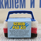 Купить Набор чистящих губок Starbrite Scrub Pad Kit 040023PW белая/красная/черная 7ft.ru в интернет магазине Семь Футов