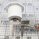 Купить Корпус для смесителя Plastimo EZ Water 67598 Ø95,74х71,2мм вырез Ø70мм из белого АБС-пластика с круглой жёсткой крышкой из белого АСА-пластика 7ft.ru в интернет магазине Семь Футов