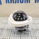 Купить Компас Plastimo Offshore 95 65737 12/24В для судна 6-10м c чёрной конической картушкой Ø81мм в белом корпусе Ø128x111мм горизонтальный врезной монтаж 7ft.ru в интернет магазине Семь Футов