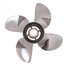 Купить Винт гребной четырёхлопастной Turning Point Propellers Express Mach 4 EX-1513-4L 31501340 Ø388,62мм(15,3") шаг 13" левостороннее вращение из нержавеющей стали для лодочных моторов 90-300+л.с. 7ft.ru в интернет магазине Семь Футов