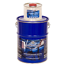 Купить Краска полиуретановая двухкомпонентная Polimer Marine 10КПГсн 8,5кг+1,5кг глянцевая синяя 7ft.ru в интернет магазине Семь Футов