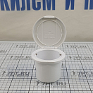 Купить Корпус для смесителя Plastimo EZ Water 67598 Ø95,74х71,2мм вырез Ø70мм из белого АБС-пластика с круглой жёсткой крышкой из белого АСА-пластика 7ft.ru в интернет магазине Семь Футов