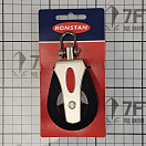 Купить Блок одношкивный универсальный Ronstan RF51100 шкив Ø50мм 750/1500кг для троса Ø12мм с вертлюгом и скобой 7ft.ru в интернет магазине Семь Футов