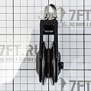 Купить Блок стопорный одношкивный Optiparts EX1299 шкив Ø57мм 249/499кг для троса Ø10мм с храповым механизмом 7ft.ru в интернет магазине Семь Футов