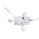 Купить Анеморумбометр Nasa Clipper V2.0 ClipWindv2 12В 110x110мм с датчиком-вертушкой, 20-метровым кабелем и набором креплений 7ft.ru в интернет магазине Семь Футов