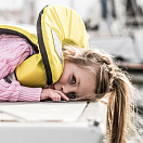 Купить Детский пенопластовый спасательный жилет CrewSaver Euro 100N 10170-JUN жёлтый 30 - 40 кг обхват груди 69 - 79 см 7ft.ru в интернет магазине Семь Футов
