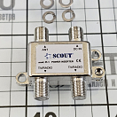 Купить Телевизионная водонепроницаемая антенна TV/FM Scout Telecomunicazioni Wave 5555404 Ø110x200мм 12В 40–860МГц 360° 7ft.ru в интернет магазине Семь Футов