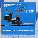 Купить Винт гребной четырёхлопастной Turning Point Propellers Hustler LE1/LE2-1413-4 21431330 Ø355,6мм(14") шаг 13" правостороннее вращение из алюминия для лодочных моторов 40-150л.с. 7ft.ru в интернет магазине Семь Футов