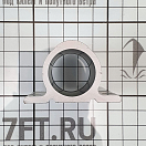Купить Крепление леерных стоек из анодированного алюминия TREM S1800070 7ft.ru в интернет магазине Семь Футов