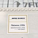 Купить Набор прямоугольных сервировочных тарелок Marine Business Mare 13009 200/250x300/360мм 2шт из белого/голубого меламина 7ft.ru в интернет магазине Семь Футов