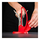 Купить Станок для заточки ножей Warthog Sharpeners 580022 V-Sharp Curve угол заточки 25° нерегулируемые стержни 325 грит корпус из красного АБС-пластика 7ft.ru в интернет магазине Семь Футов