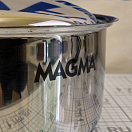 Купить Набор компактно складываемых кастрюль Popote Magma из нержавеющей стали с антипригарным покрытием, Osculati 48.700.02 7ft.ru в интернет магазине Семь Футов