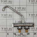 Купить Двухвентильный смеситель из хромированной латуни 47 180 мм 7ft.ru в интернет магазине Семь Футов