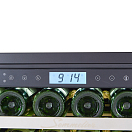 Купить Винный шкаф двухзонный отдельностоящий Libhof Sommelier SED-254 Silver 1190х695х1400мм на 254 бутылки серебристый с двумя дверцами 7ft.ru в интернет магазине Семь Футов