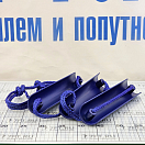 Купить Лестница веревочная 940мм трос Ø12мм 3 ступени 300x110x40мм из синего нейлона и поликарбоната, Osculati 49.524.03 7ft.ru в интернет магазине Семь Футов