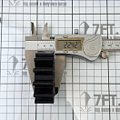 Купить Импеллер со шпонкой CEF 500103.GT Ø62x37,1мм посадочное Ø15,9мм 12 лопастей из черного неопрена 22 профиль, Osculati 16.194.17 7ft.ru в интернет магазине Семь Футов