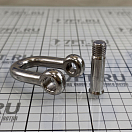 Купить Такелажная скоба 24x24x48мм Ø12мм 1400,5/5598кг из кованной нержавеющей стали AISI316, Osculati 08.321.12 7ft.ru в интернет магазине Семь Футов