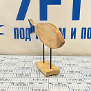 Купить Фигурка рыбы на подставке Marine business 22117 Cocoa 460×445×85мм из мангового дерева с синей эмалевой отделкой 7ft.ru в интернет магазине Семь Футов