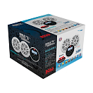 Купить Морская аудиосистема Boss Audio Systems MCKGB350W.6 AM/FM подключение Bluetooth/USB влагозащищенная с двумя белыми колонками Ø165мм(6,5") 7ft.ru в интернет магазине Семь Футов