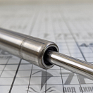 Купить Газовая пружина 432мм ход 170мм 25кг Ø8/18мм из нержавеющей стали AISI316 с проушинами Ø8мм, Osculati 38.009.42 7ft.ru в интернет магазине Семь Футов